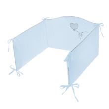 Bedding set - 6 parts - 120/90/180 - AMIGO - P02-0472 - BLUE