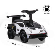 Aga Design Lamborghini 660 Art.660 White  Машинка толкалка