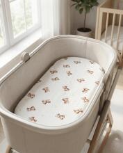 MY TREE Cradle Sheet 2-pack 80x35 Vintage Teddy CM1