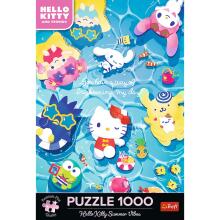 Puzzle - 1000 Premium Plus - Hello Kitty Summer Relaxation Trefl 12067