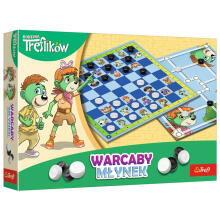 ИГРА - Шашки и Мельница Trefl Family Trefl 02658