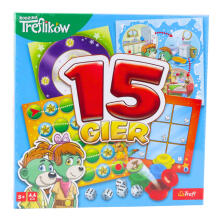 Настольная игра: 15 игр Семьи Трефликов Trefl 02823