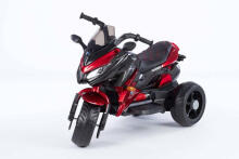 Battery Motorbike  - 12V  - lacquered - 5188 - wheels EVA - RED