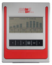 CHRISTOPEIT SPORT velotrenažieris AL2 ergo silver, TouchScreen, 9kg/ 150kg