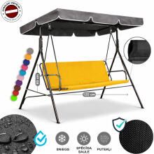 Z-HOME, 120 x 93 cm, Art.63207B, replacement garden swing seat cover, waterproof base material