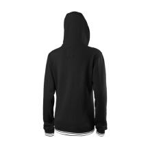 TEAM SCRIPT FZ HOODY BLACK