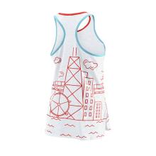 W CHI COTTON TANK Белый Хэтер