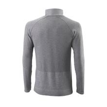 M SEAMLESS 1/4 ZIP TURBULENCE