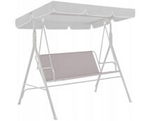 Z-HOME, 127 x 100 cm, Art.63207E, replacement garden swing seat cover, waterproof base material
