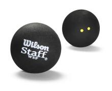 WILSON skvoša bumbiņas STAFF Iepakojumā 2 gb. - double yellow dot
