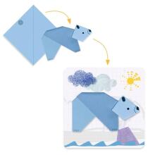 Create with paper - First paper foldings - 1, 2, 3… fold!