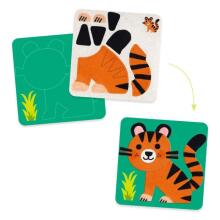 Felt collages - Soft Animals