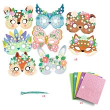 DIY - Mosaics Masks - Forest animals
