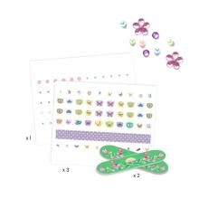 Nail stickers - Springtime butterflies