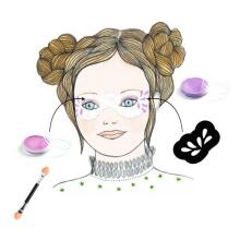 Face paints - Sets and accessories - Pearl