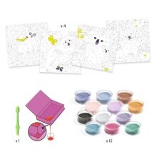 Coloured sands - Velvety paws