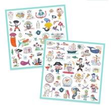 160 stickers - Pirate attack!