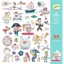 160 stickers - Pirate attack!