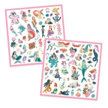 160 stickers - Sparkly mermaids