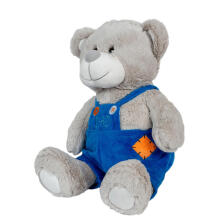 Plush toy - 84535 / 45353 - TEDDY BEAR in PANTS-  size  31 cm