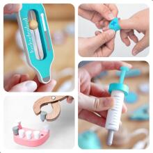 Bebe Basic Deluxe Wooden Doctor Set  Art.283923  Комплект для юного/смелого  врача