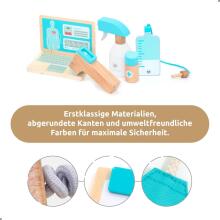 Bebe Basic Deluxe Wooden Doctor Set  Art.283923  Комплект для юного/смелого  врача