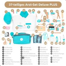 Bebe Basic Deluxe Wooden Doctor Set  Art.283923  Комплект для юного/смелого  врача