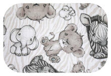 Подгузник - 25394 - TETRA PRINT - EGA - SAFARI - БЕЖЕВЫЙ - размер 70x80 см