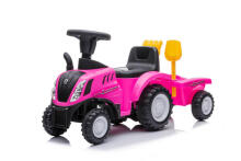 Braucamā mašīna- 658T - TRAKTORS ar PIEKABI - NEW HOLLAND - ROŽU KRĀSĀ