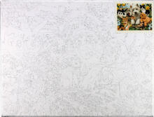 Painting by the numbers - 50838 - ANIMALS  - size 40x30 cm