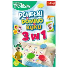 Игра - Семья Трефликов 3 в 1 – Домино, Блохи, Куку Трефлики – Треф 01921