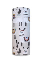 Подгузник - 25646 - TETRA PRINT - EGA - LUX - LAMA - СЕРЫЙ - размер 70x80 см