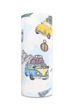 Diaper - 30008 - TETRA PRINT - EGA - TRIP to the MOUNTAINS - size 70x80 cm