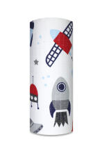 Подгузник - 22386 - TETRA PRINT - EGA - РАКЕТА - КРАСНЫЙ - размер 70x80 см