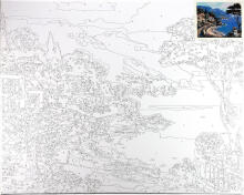 Рисование по номерам - 45933 - ПЕЙЗАЖ - размер 40x50 см