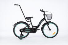 Велосипед - XXV - TOMABIKE 20" - ПЛАТИНОВЫЙ - ЧЕРНЫЙ / ТУРКУАЗ