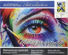 Рисование по номерам - 45971 - СИНИЕ ПТИЦЫ - размер 40x50 см