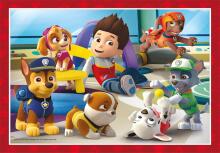 Clementoni Paw Patrol 4 in 1  Art.21513  Puzles,72 gb.