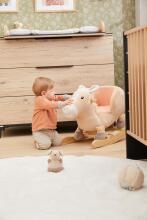 Rocking  Chair Horse Art.285152  Soft rocking chair with back support