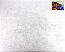 Painting by the numbers - 45834 - BAY 2 - size 40x50 cm
