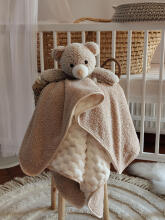 Blanket - 675 - double - CUBE / BOCULA - CARMEL - size 80x90 cm
