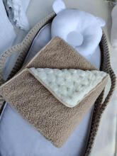 Blanket - 675 - double - CUBE / BOCULA - CARMEL - size 80x90 cm