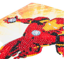 Daimond Mosaic  - 98627 - Dzelzs Vīrs - izmērs 18x18 cm