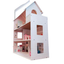House for Doll - SN85295 / 52955 - WOODEN - with LED