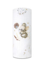 Autiņš - 31272 - TETRA PRINT - EGA - PELĪTE ar BRŪNO PĒRĪTI - izmērs 70x80 cm