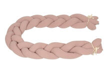 Bumper - BRAID - TB00441 / 12  - MUSLIN - DIRTY PINK - size 200 cm