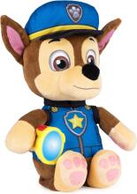 Paw Patrol Snuggle Up Pup  Chase Art.285881  Plīša mūzikāla rotaļlieta  Kucēns