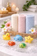 Bebe Basic Cotton Baby Towel  Art.285896 Black  Хлопковое полотенце фроте  30x50 см (100% хлопок)
