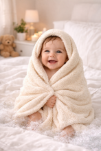 Bebe Basic Cotton Baby Towel  Art.285903 Brown  Хлопковое полотенце фроте  50x70 см (100% хлопок)