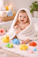 Bebe Basic Cotton Baby Towel  Art.285908 Light Blue  Cotton frote towel 75x150cm (100% cotton)